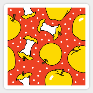 Apples with Polka Dots Sticker